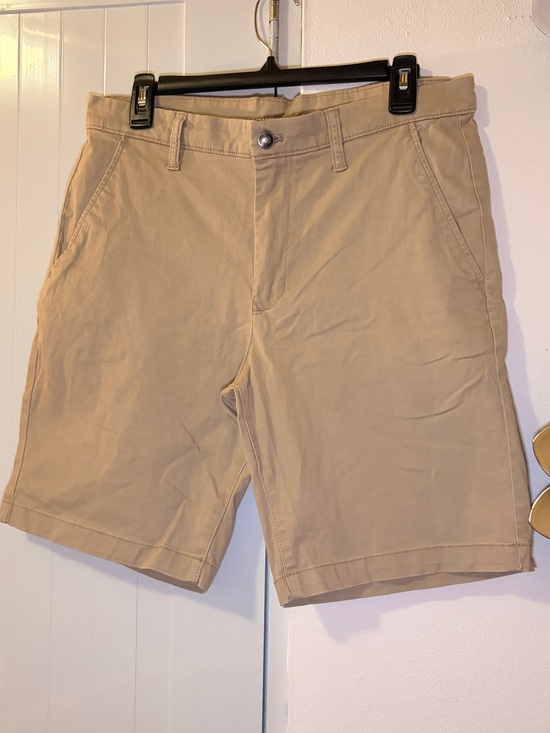 Member's Mark Other - Men's Flat Front Chino Shorts in Khaki